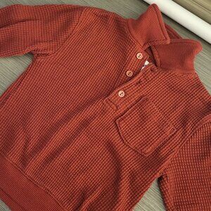 Toddler Old Navy Waffle Polo Shirt